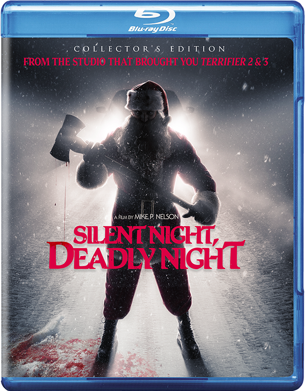Silent Night Deadly Night movie Blue-Ray cover image for purchase.